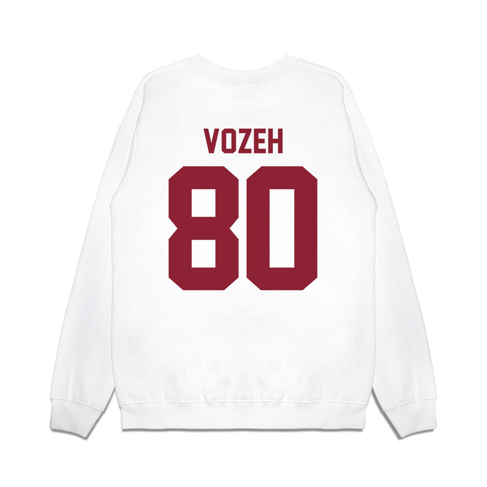 South Carolina - NCAA Football : Lukas Vozeh - Vintage Helmet Premium Crewneck Sweatshirt-1