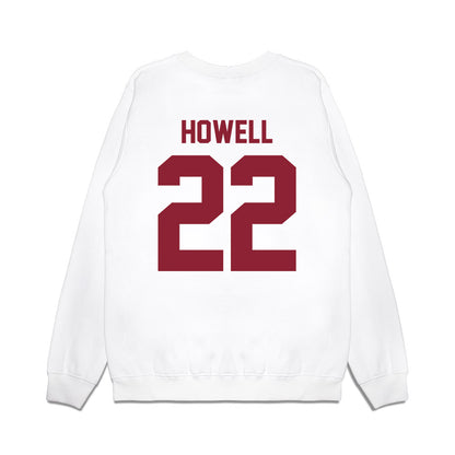 South Carolina - NCAA Football : Jawarn Howell - Vintage Helmet Premium Crewneck Sweatshirt-1