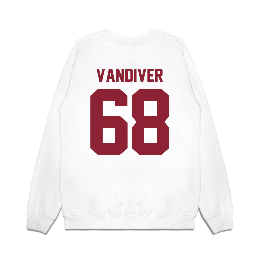 South Carolina - NCAA Football : Campbell Vandiver - Vintage Helmet Premium Crewneck Sweatshirt-1