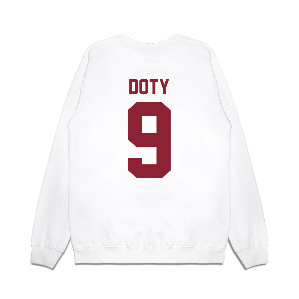 South Carolina - NCAA Football : Luke Doty - Vintage Helmet Premium Crewneck Sweatshirt-1