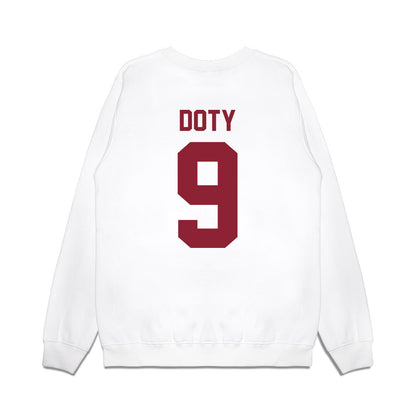 South Carolina - NCAA Football : Luke Doty - Vintage Helmet Premium Crewneck Sweatshirt-1