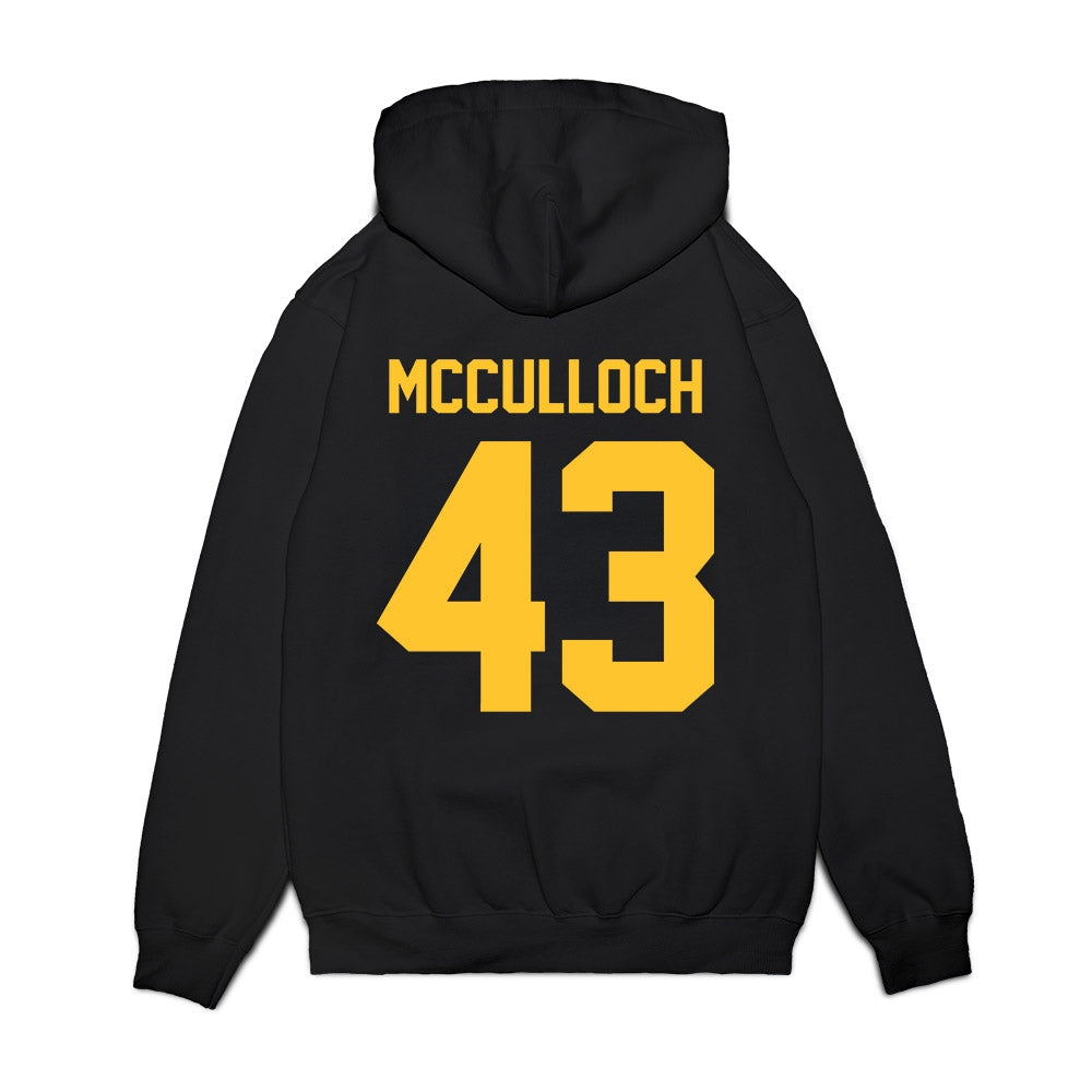 UC Berkeley - NCAA Football : Ryan McCulloch - Vintage Helmet Premium Hooded Sweatshirt-1