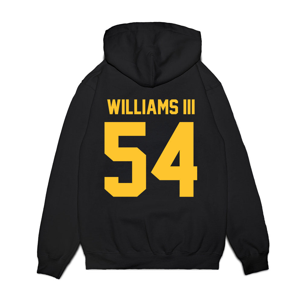UC Berkeley - NCAA Football : Frederick Williams III - Vintage Helmet Premium Hooded Sweatshirt-1