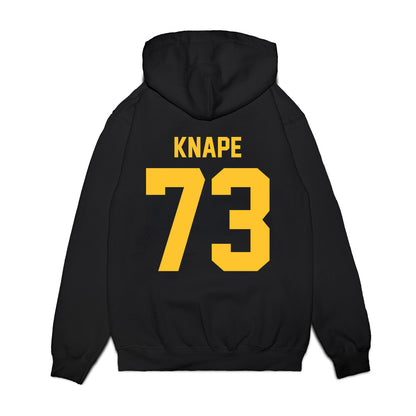 UC Berkeley - NCAA Football : Tyler Knape - Vintage Helmet Premium Hooded Sweatshirt-1