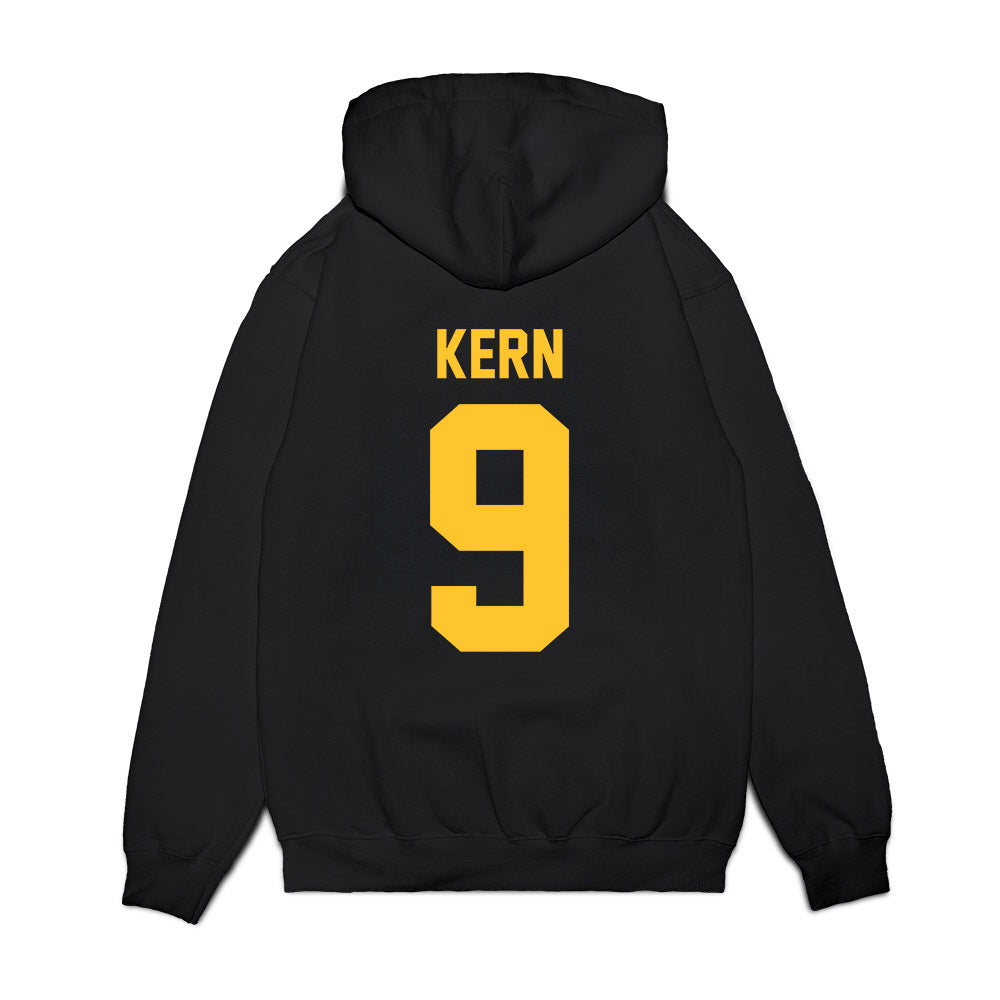 UC Berkeley - NCAA Football : Michael Kern - Vintage Helmet Premium Hooded Sweatshirt-1