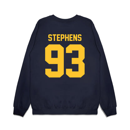 UC Berkeley - NCAA Football : R.J. Stephens - Vintage Helmet Premium Crewneck Sweatshirt-1