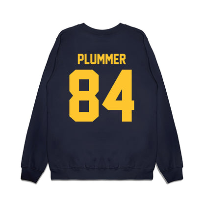 UC Berkeley - NCAA Football : Jaiven Plummer - Vintage Helmet Premium Crewneck Sweatshirt-1