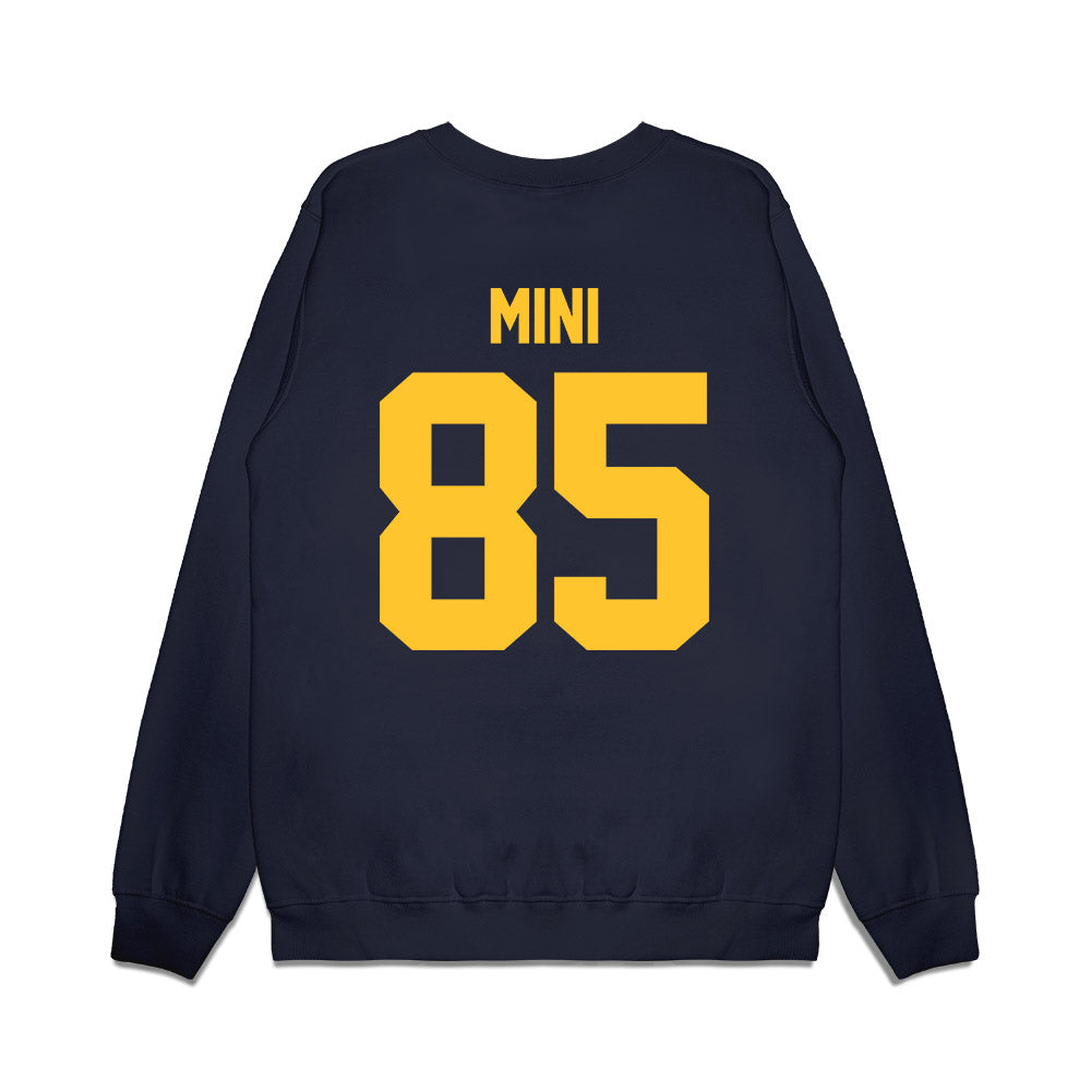 UC Berkeley - NCAA Football : Mason Mini - Vintage Helmet Premium Crewneck Sweatshirt-1