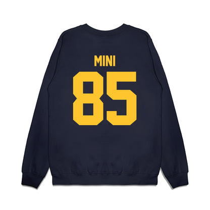 UC Berkeley - NCAA Football : Mason Mini - Vintage Helmet Premium Crewneck Sweatshirt-1