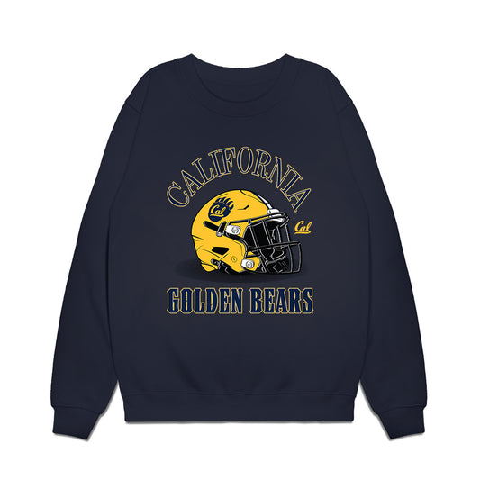 UC Berkeley - NCAA Football : Cade Uluave - Vintage Helmet Premium Crewneck Sweatshirt-0
