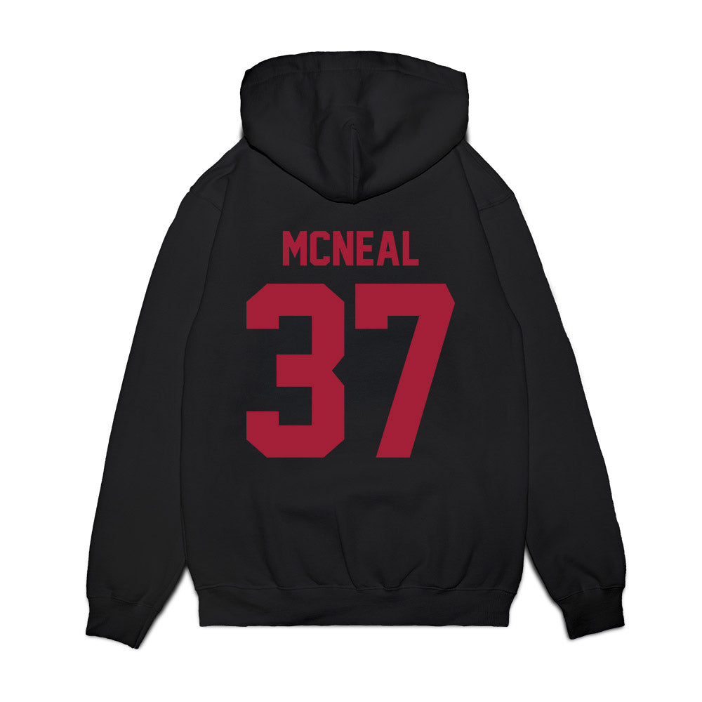 WSU - NCAA Football : Gaylon McNeal - Vintage Helmet Premium Hooded Sweatshirt-1