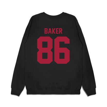 WSU - NCAA Football : Beau Baker - Vintage Helmet Premium Crewneck Sweatshirt-1