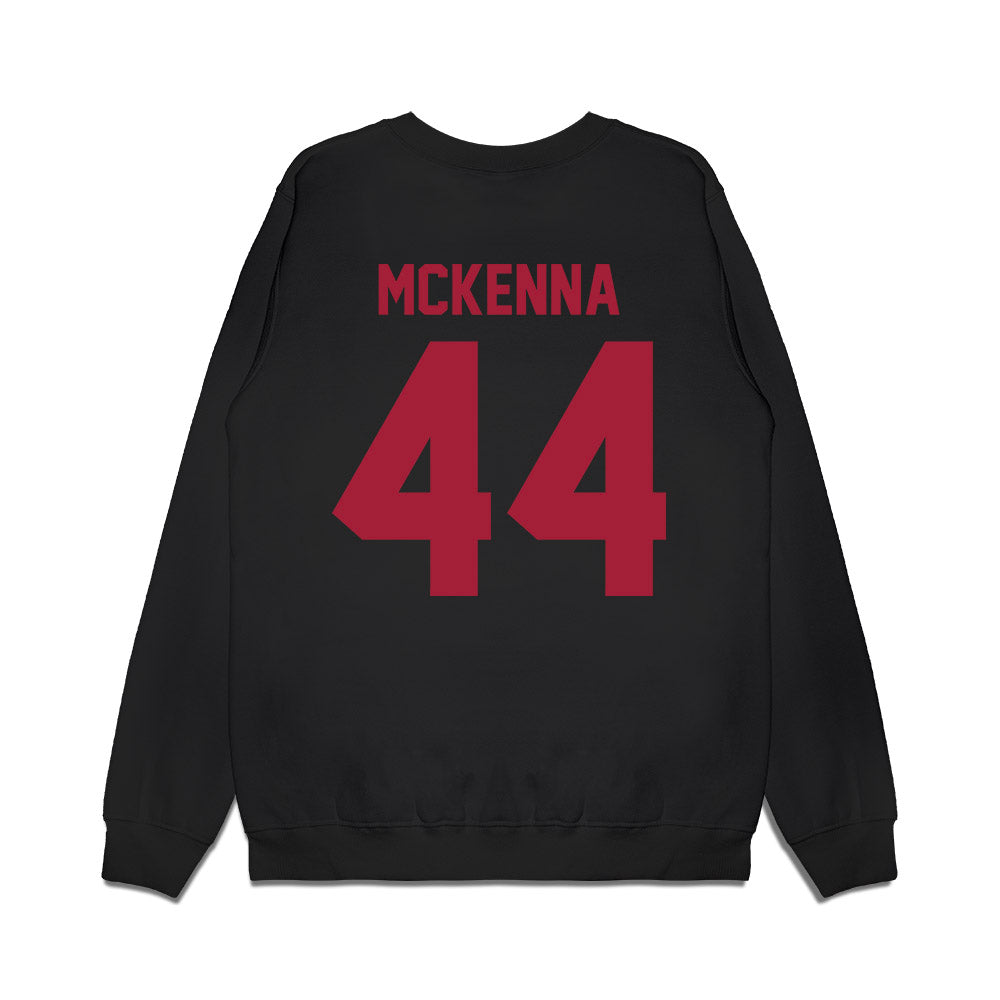 WSU - NCAA Football : Parker McKenna - Vintage Helmet Premium Crewneck Sweatshirt-1