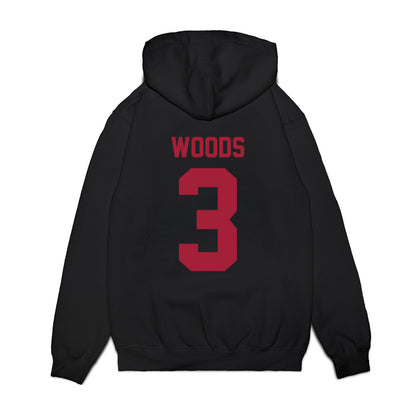 WSU - NCAA Football : Maxwell Woods - Vintage Helmet Premium Hooded Sweatshirt-1