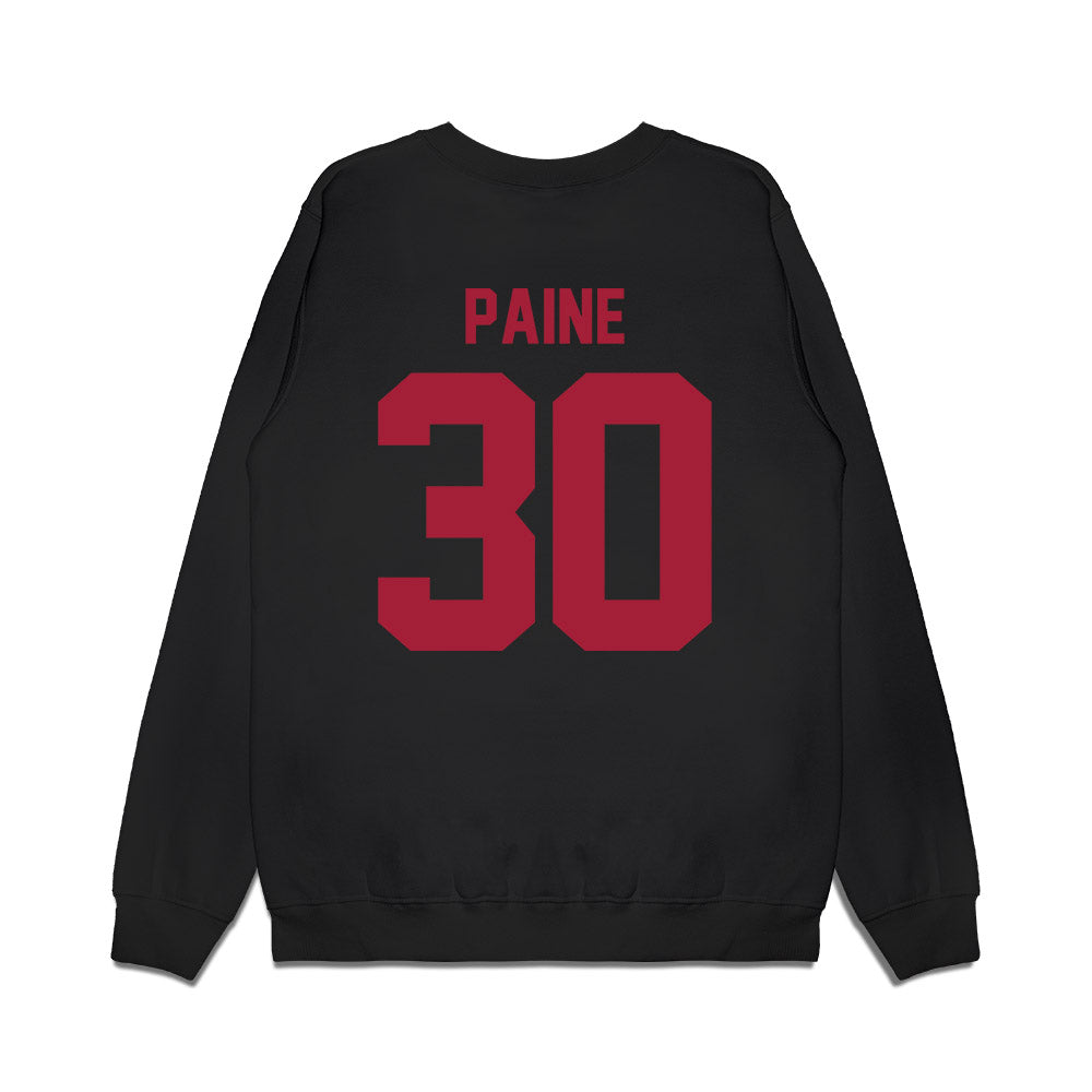 WSU - NCAA Football : Dylan Paine - Vintage Helmet Premium Crewneck Sweatshirt-1