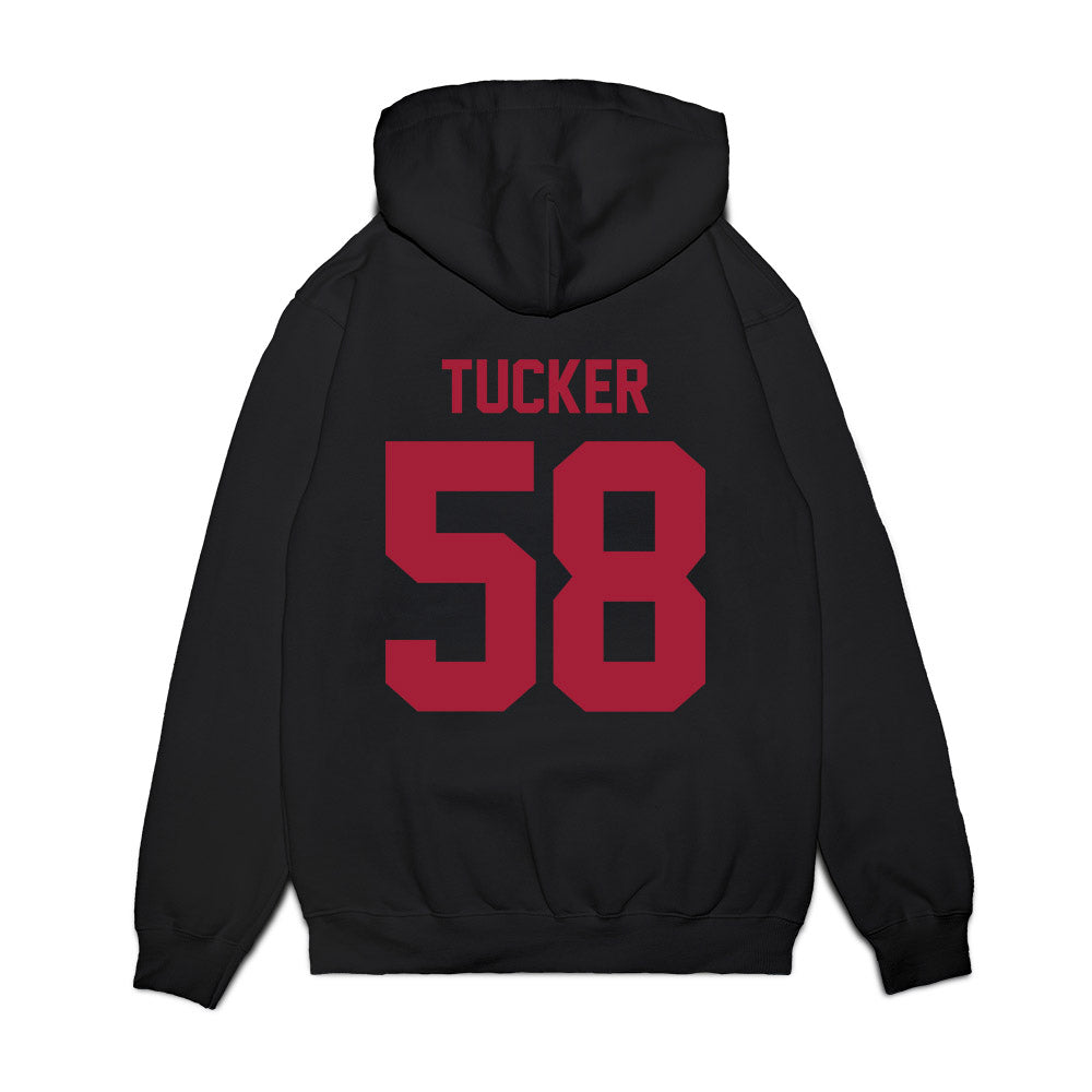 WSU - NCAA Football : Malijah Tucker - Vintage Helmet Premium Hooded Sweatshirt-1