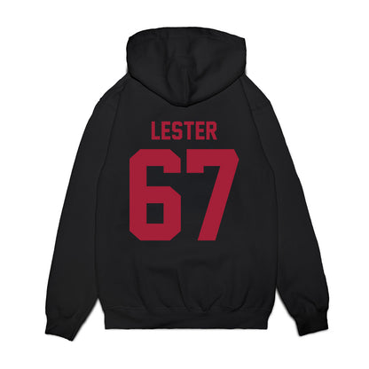 WSU - NCAA Football : Jonny Lester - Vintage Helmet Premium Hooded Sweatshirt-1