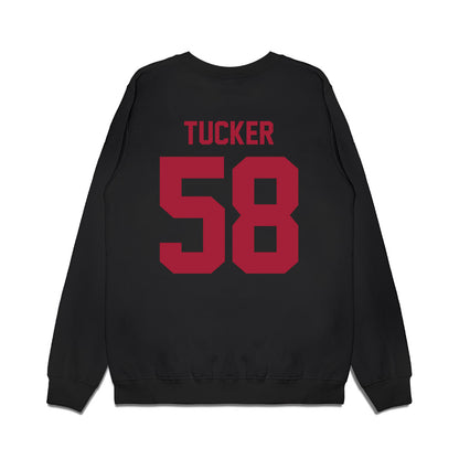 WSU - NCAA Football : Malijah Tucker - Vintage Helmet Premium Crewneck Sweatshirt-1
