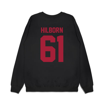 WSU - NCAA Football : Christian Hilborn - Vintage Helmet Premium Crewneck Sweatshirt-1
