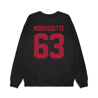 WSU - NCAA Football : Barry Morrissette - Vintage Helmet Premium Crewneck Sweatshirt-1