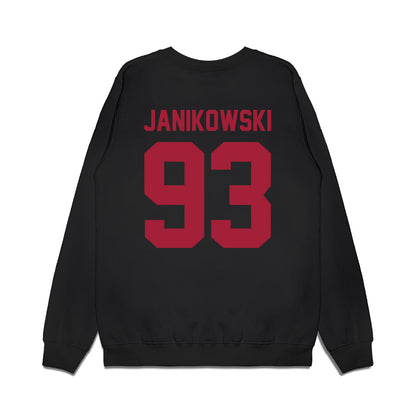 WSU - NCAA Football : Jack Janikowski - Vintage Helmet Premium Crewneck Sweatshirt-1