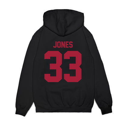 WSU - NCAA Football : Gage Jones - Vintage Helmet Premium Hooded Sweatshirt-1