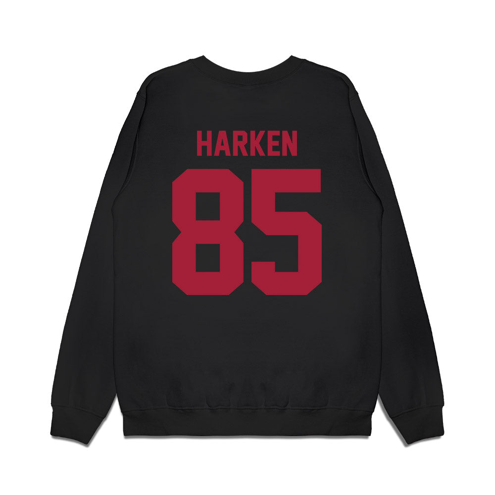 WSU - NCAA Football : Kaden Harken - Vintage Helmet Premium Crewneck Sweatshirt-1