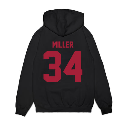 WSU - NCAA Football : Sir Brody Miller - Vintage Helmet Premium Hooded Sweatshirt-1