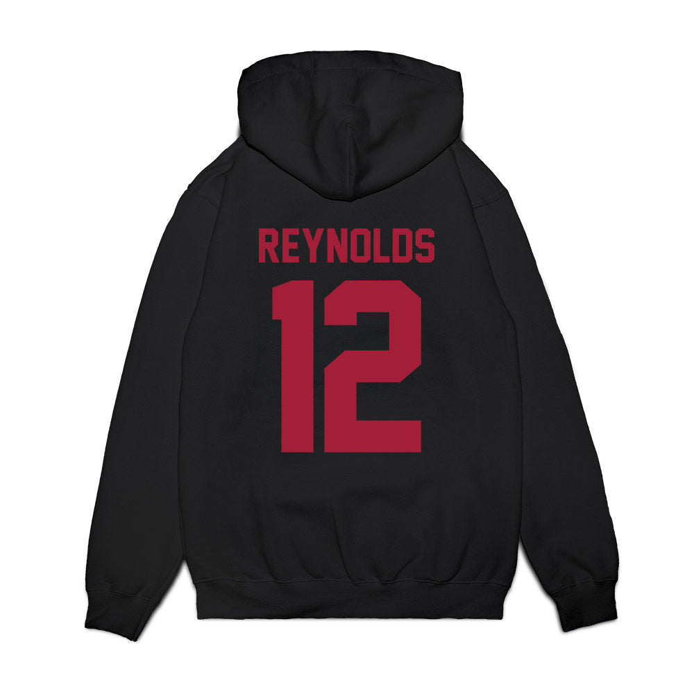 WSU - NCAA Football : Carsten Reynolds - Vintage Helmet Premium Hooded Sweatshirt-1