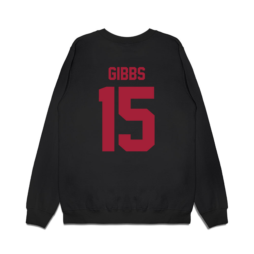 WSU - NCAA Football : Ishmael gibbs - Vintage Helmet Premium Crewneck Sweatshirt-1