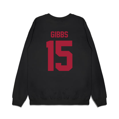 WSU - NCAA Football : Ishmael gibbs - Vintage Helmet Premium Crewneck Sweatshirt-1