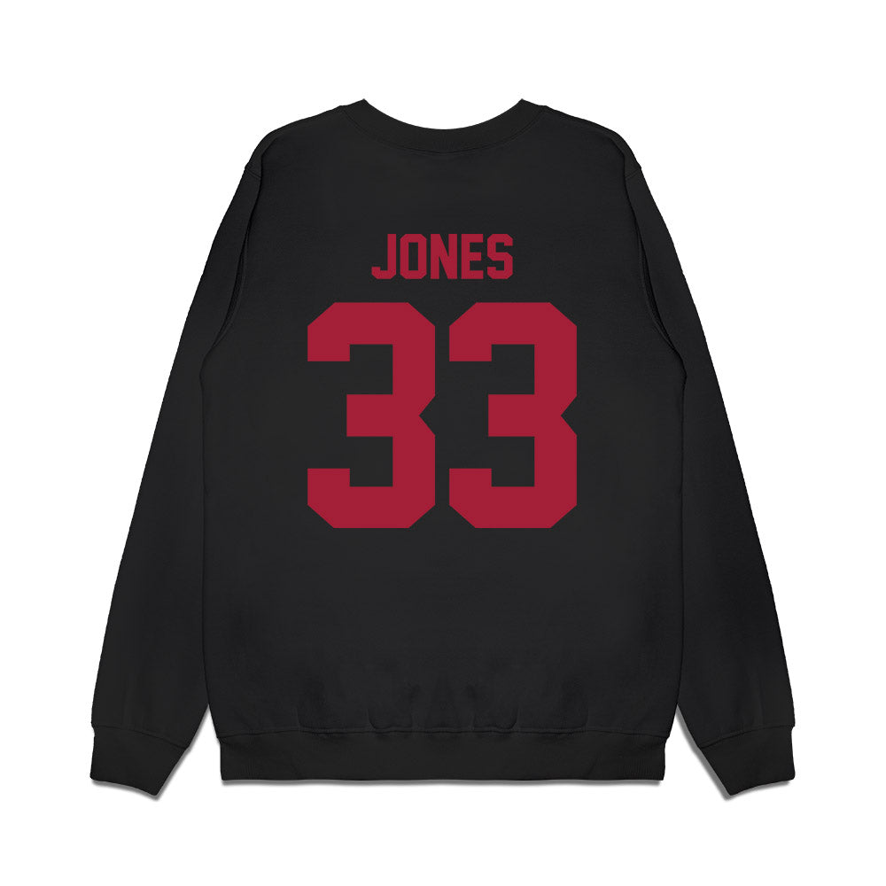 WSU - NCAA Football : Gage Jones - Vintage Helmet Premium Crewneck Sweatshirt-1
