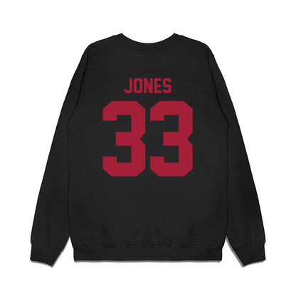 WSU - NCAA Football : Gage Jones - Vintage Helmet Premium Crewneck Sweatshirt-1