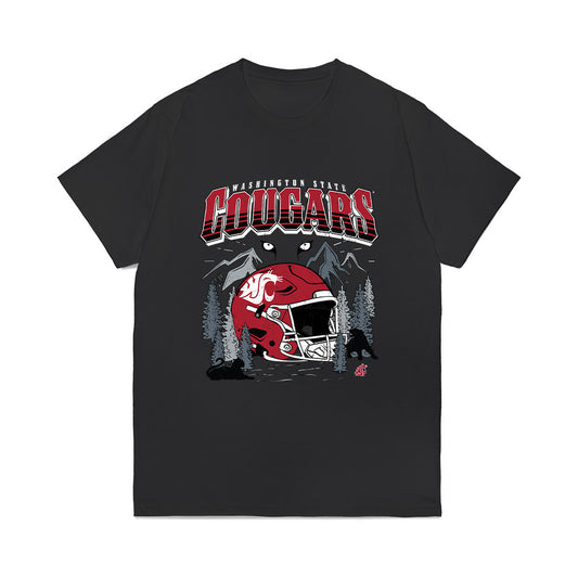 WSU - NCAA Football : Kaden Harken - Vintage Helmet Comfort Colors T-Shirt-0