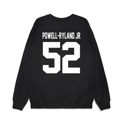 Virginia Tech - NCAA Football : Antwaun Powell-Ryland Jr - Vintage Helmet Premium Crewneck Sweatshirt-1