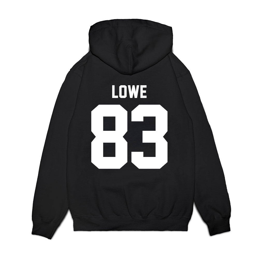 Virginia Tech - NCAA Football : Kyle Lowe - Vintage Helmet Premium Hooded Sweatshirt-1