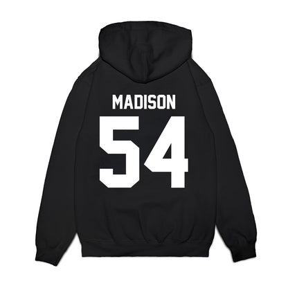 Virginia Tech - NCAA Football : Malachi Madison - Vintage Helmet Premium Hooded Sweatshirt-1