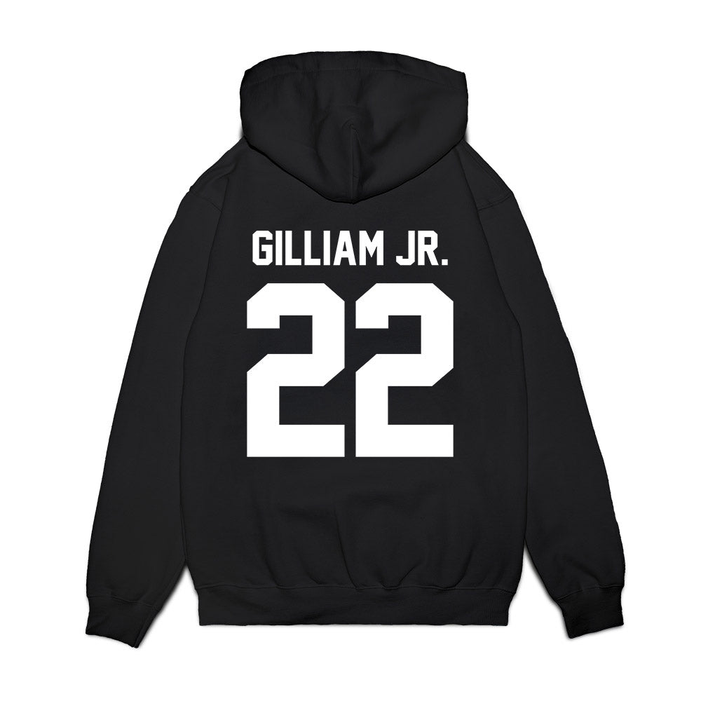Virginia Tech - NCAA Football : Kelvin Gilliam Jr. - Vintage Helmet Premium Hooded Sweatshirt-1