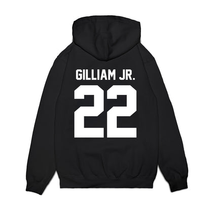 Virginia Tech - NCAA Football : Kelvin Gilliam Jr. - Vintage Helmet Premium Hooded Sweatshirt-1