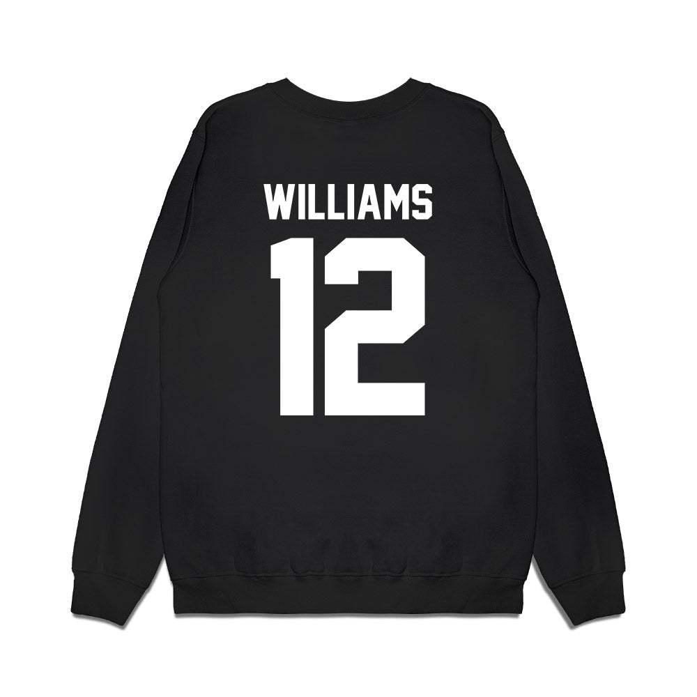 Virginia Tech - NCAA Football : Gabe Williams - Vintage Helmet Premium Crewneck Sweatshirt-1
