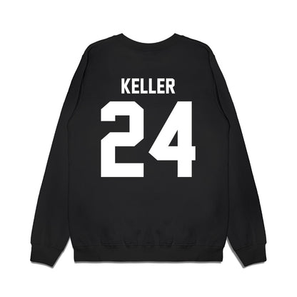 Virginia Tech - NCAA Football : Jaden Keller - Vintage Helmet Premium Crewneck Sweatshirt-1