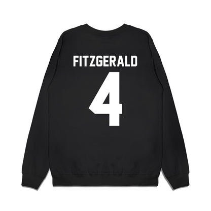 Virginia Tech - NCAA Football : Chance Fitzgerald - Vintage Helmet Premium Crewneck Sweatshirt-1