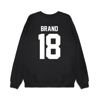 Virginia Tech - NCAA Football : AJ Brand - Vintage Helmet Premium Crewneck Sweatshirt-1