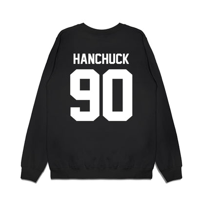 Virginia Tech - NCAA Football : Andrew Hanchuck - Vintage Helmet Premium Crewneck Sweatshirt-1