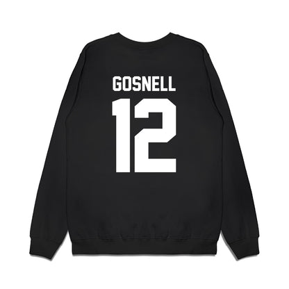 Virginia Tech - NCAA Football : Stephen Gosnell - Vintage Helmet Premium Crewneck Sweatshirt-1