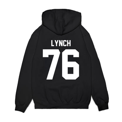 Virginia Tech - NCAA Football : Aidan Lynch - Vintage Helmet Premium Hooded Sweatshirt-1