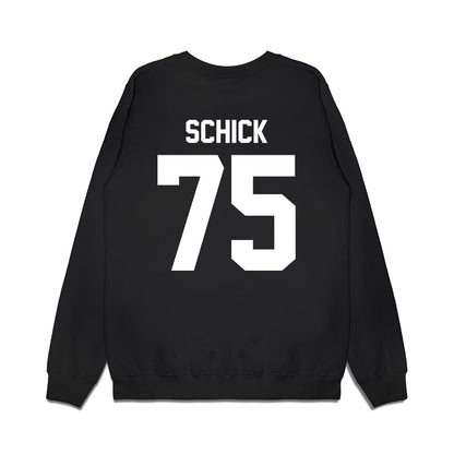 Virginia Tech - NCAA Football : Bob Schick - Vintage Helmet Premium Crewneck Sweatshirt-1