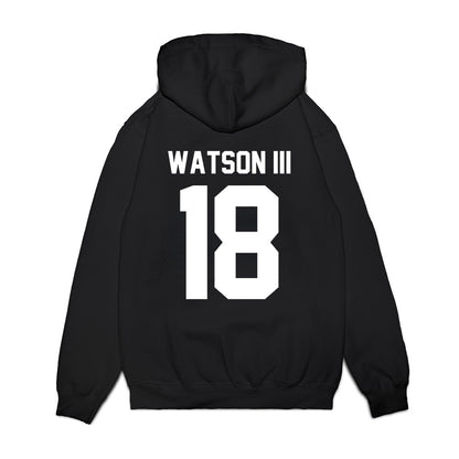 Virginia Tech - NCAA Football : William "Pop" Watson III - Vintage Helmet Premium Hooded Sweatshirt-1