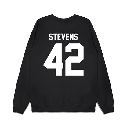 Virginia Tech - NCAA Football : Aycen Stevens - Vintage Helmet Premium Crewneck Sweatshirt-1