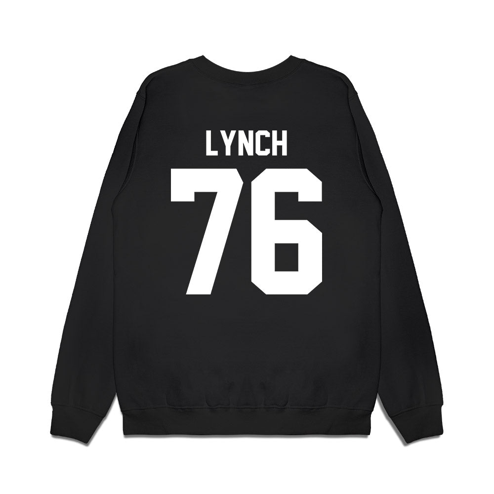 Virginia Tech - NCAA Football : Aidan Lynch - Vintage Helmet Premium Crewneck Sweatshirt-1